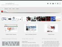 Tablet Screenshot of designdelivery.com